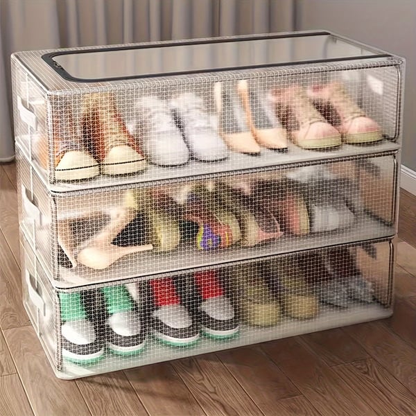 StackaShoe – The Foldable Organizer for Shoes & Clothes!