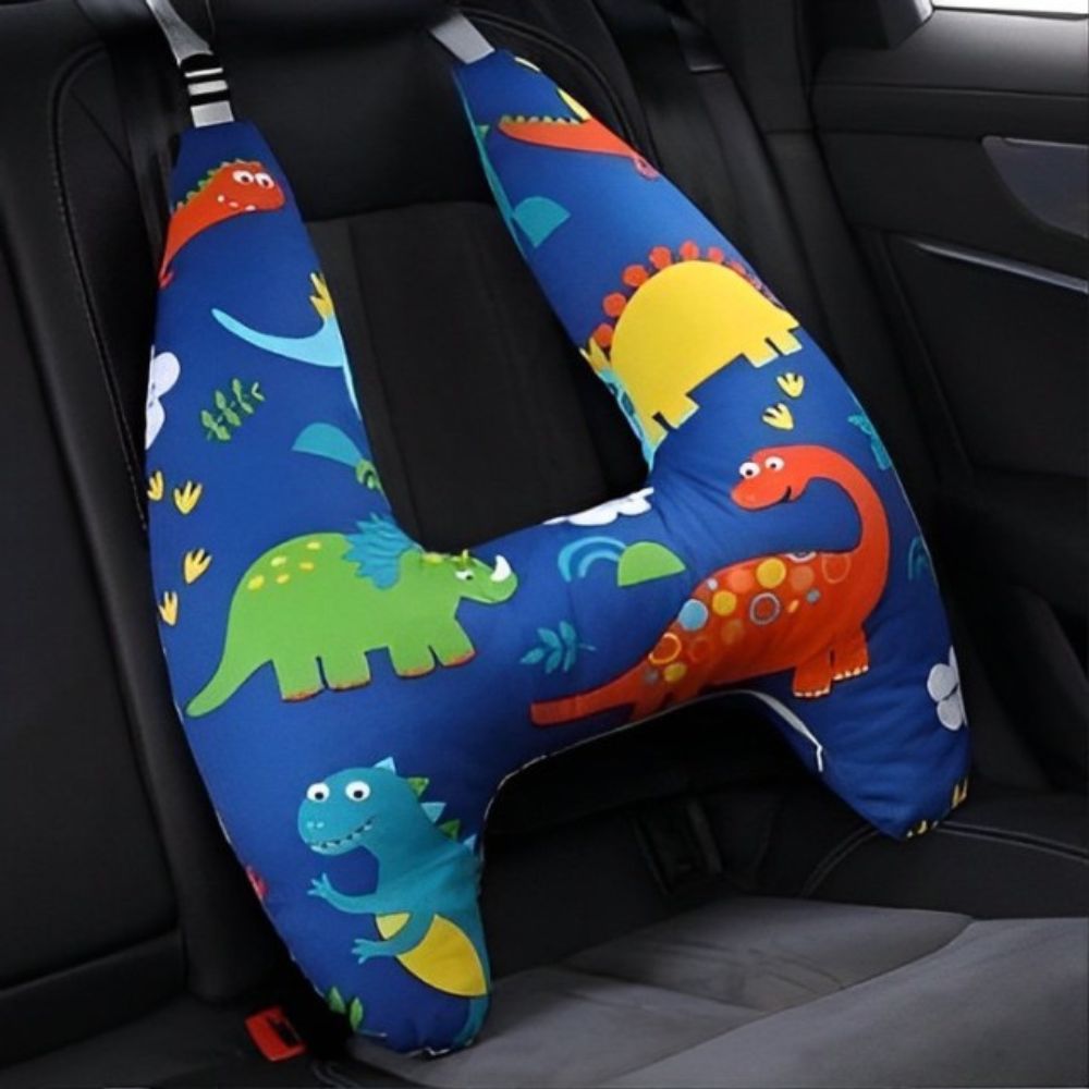 ComfortJourney – Backseat Travel Pillow for Children in the Car