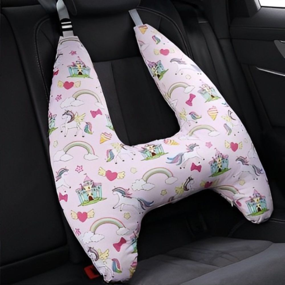ComfortJourney – Backseat Travel Pillow for Children in the Car
