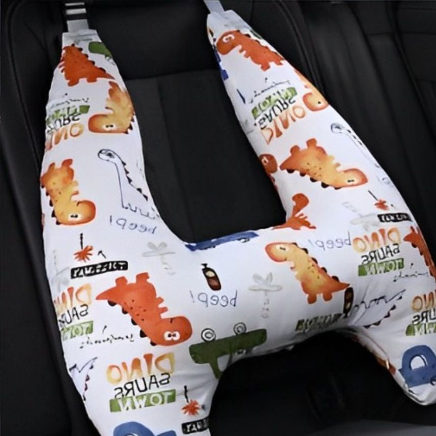 ComfortJourney – Backseat Travel Pillow for Children in the Car