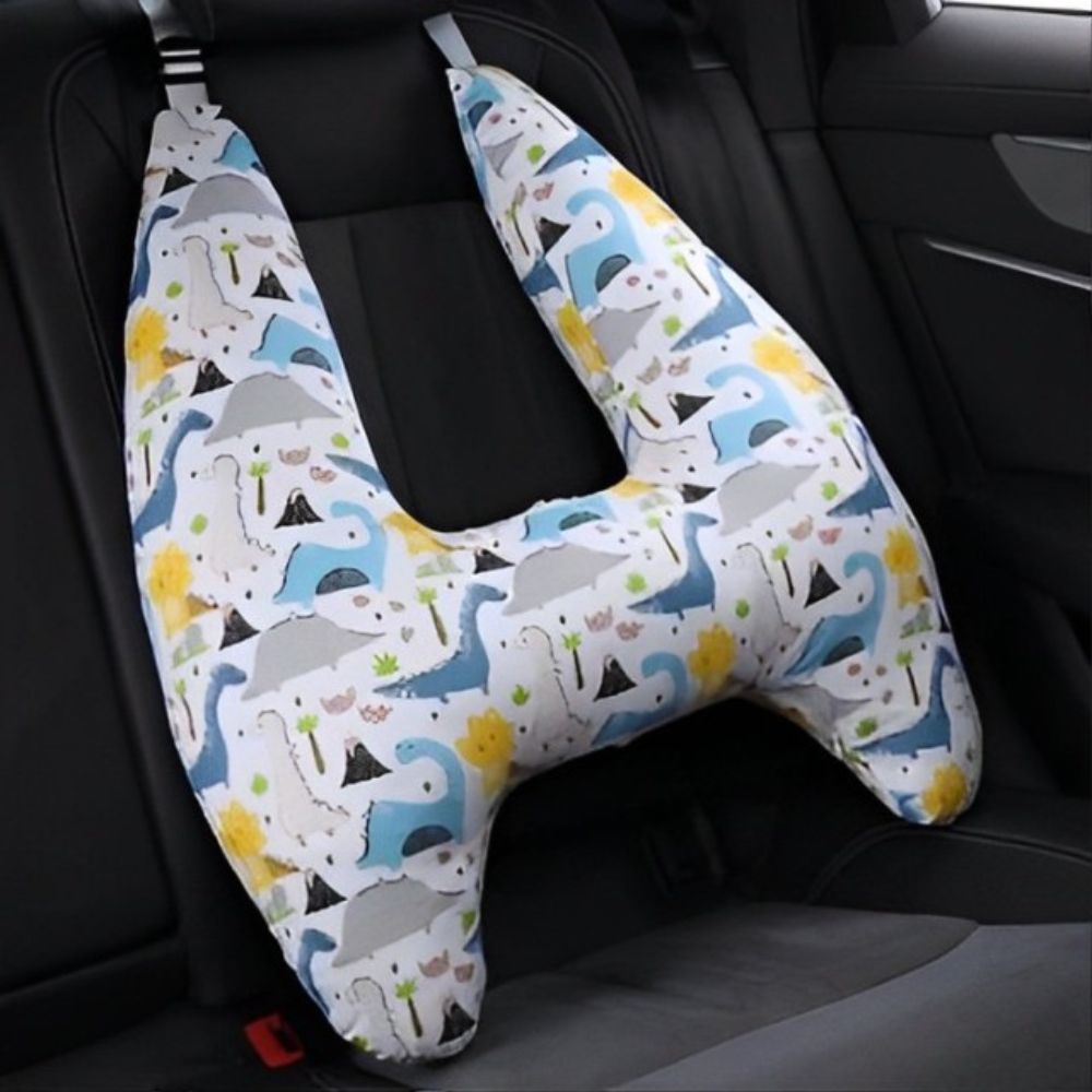ComfortJourney – Backseat Travel Pillow for Children in the Car