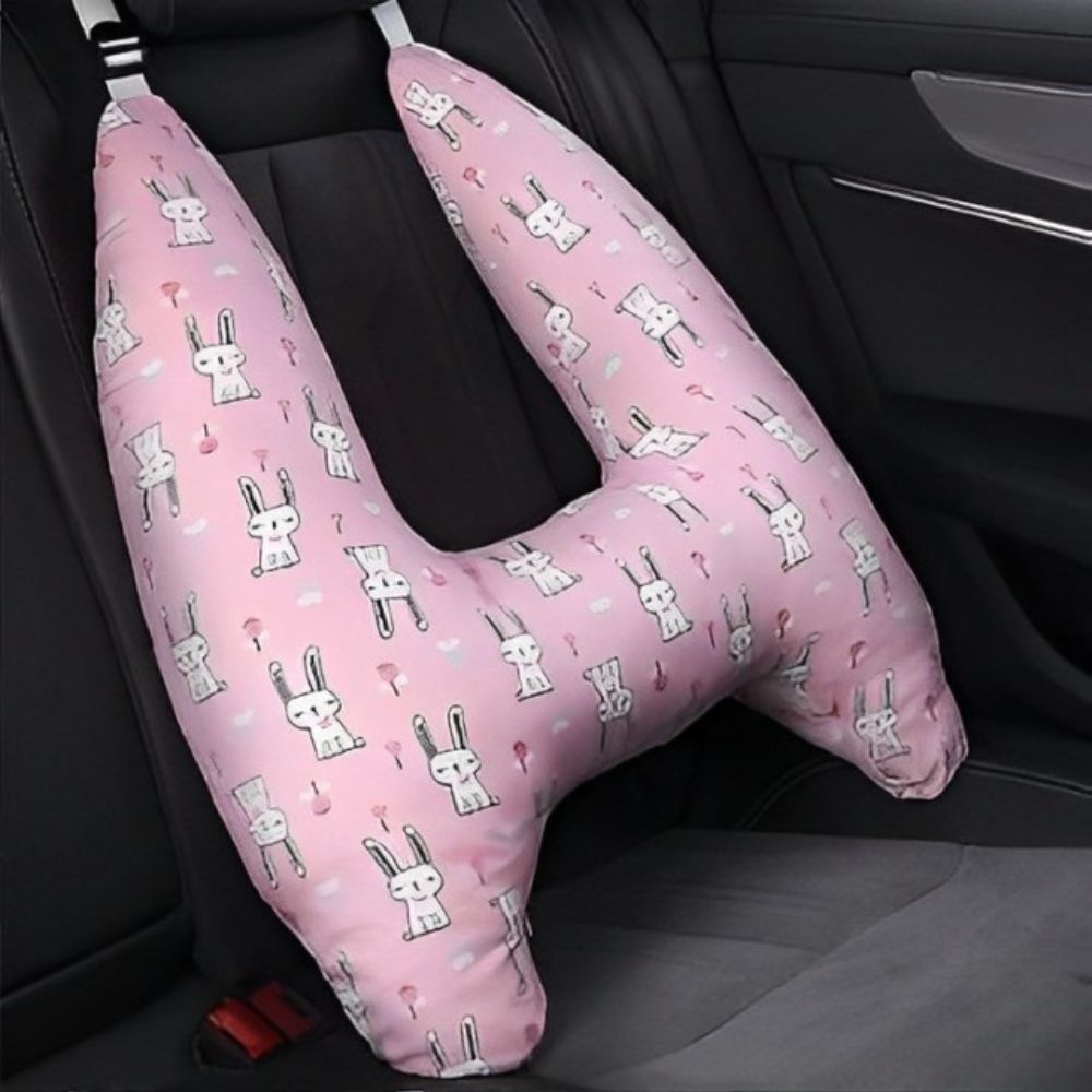 ComfortJourney – Backseat Travel Pillow for Children in the Car