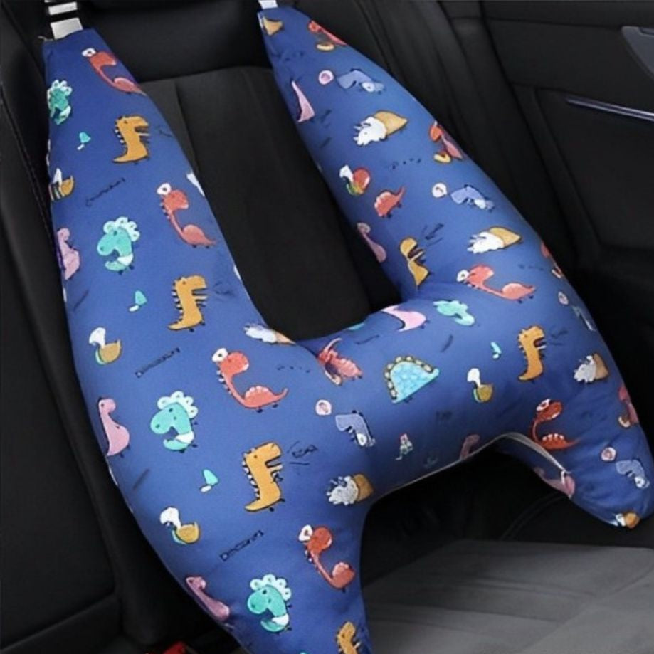 ComfortJourney – Backseat Travel Pillow for Children in the Car