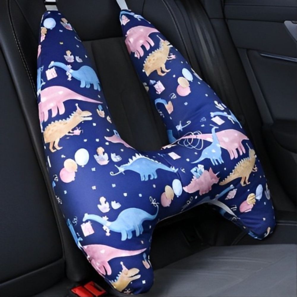 ComfortJourney – Backseat Travel Pillow for Children in the Car