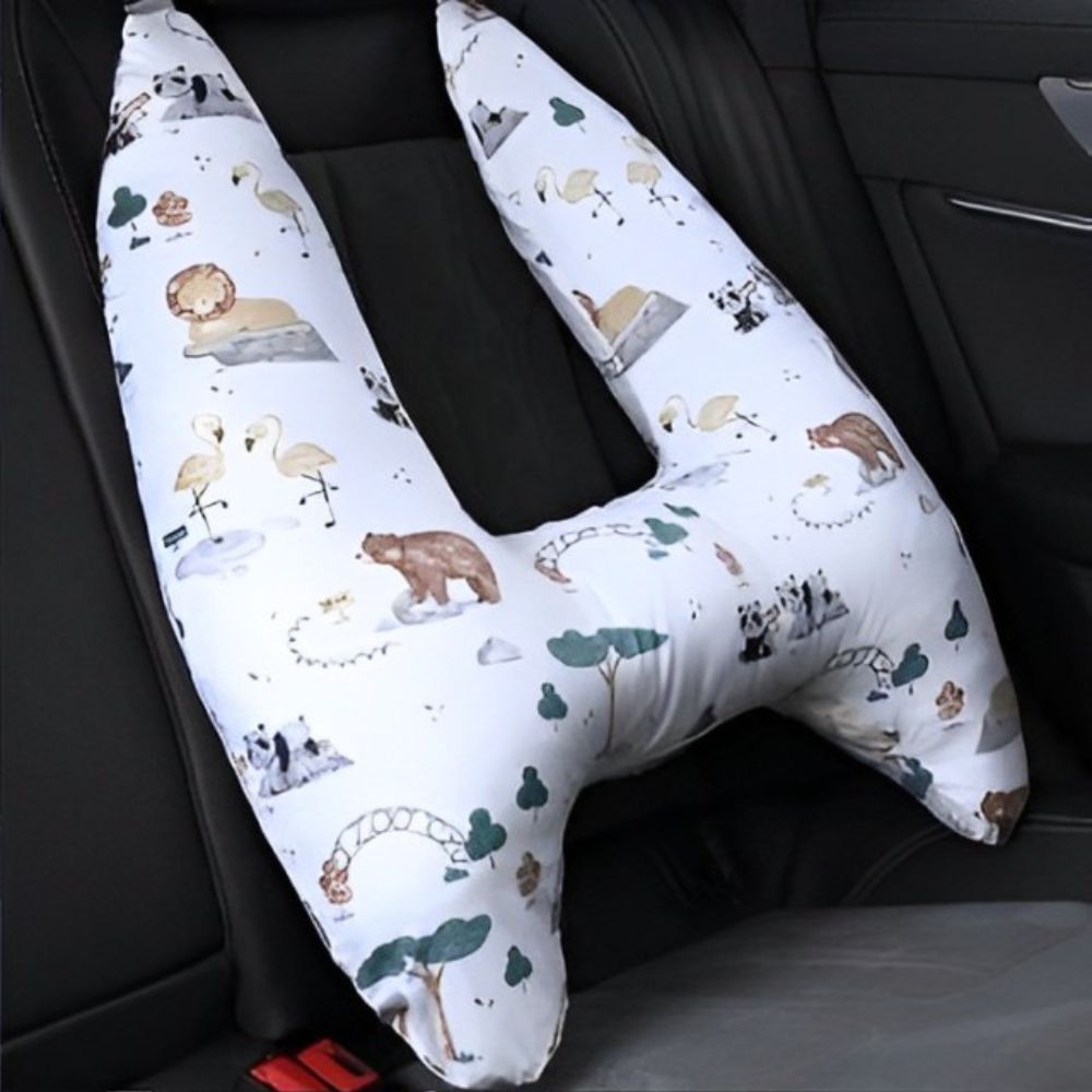 ComfortJourney – Backseat Travel Pillow for Children in the Car