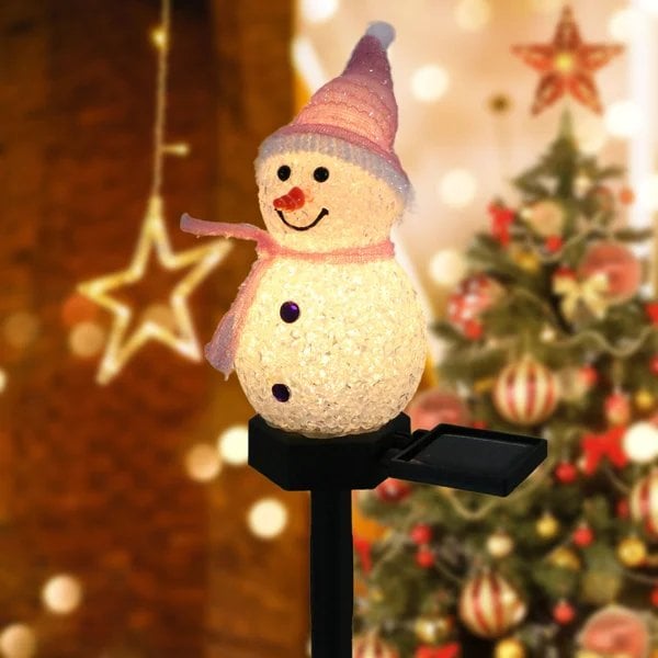 LumiFrost – The Solar Snowman That Enchants Your Winter Nights