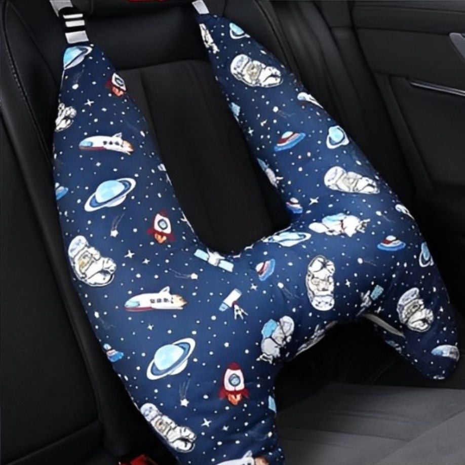 ComfortJourney – Backseat Travel Pillow for Children in the Car