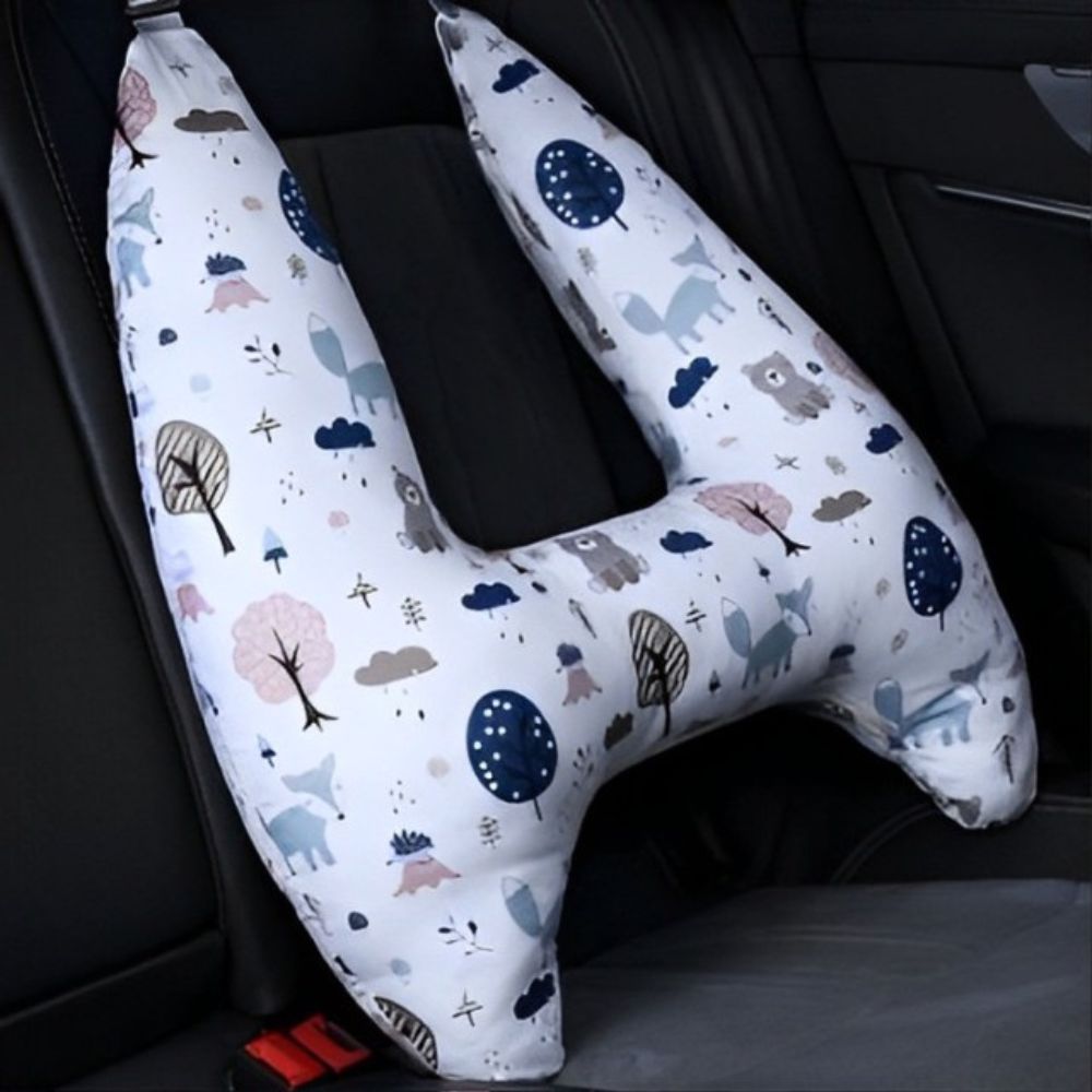 ComfortJourney – Backseat Travel Pillow for Children in the Car