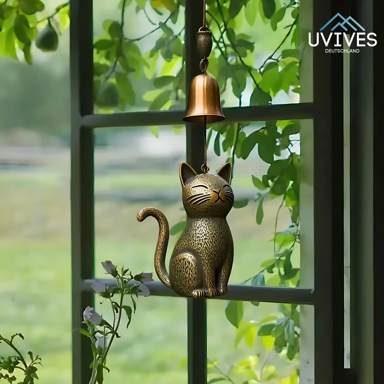 WhispiCat – Handmade Wind Chime for Cat Lovers!