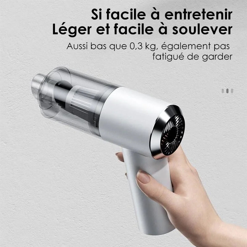 DustZap – Powerful Cleaning at the Push of a Button, Anywhere