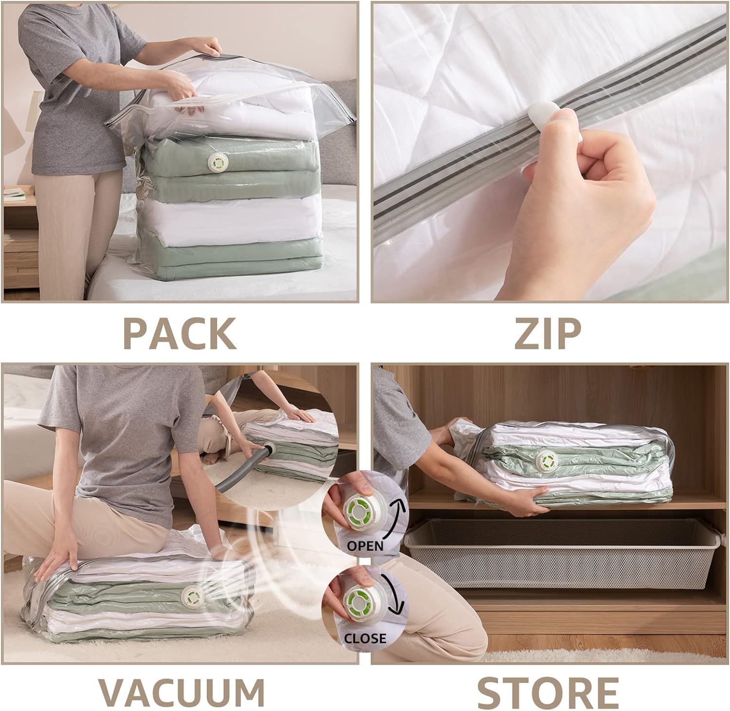 2+1 FREE | FlatPack – Store big, pack small