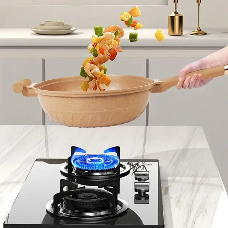 ChefPro – The Professional Non-Stick Pan with Steamer