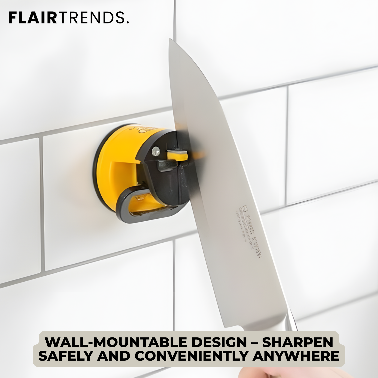 1+1 FREE | SharpMate – Mini Knife Sharpener with Suction Cup