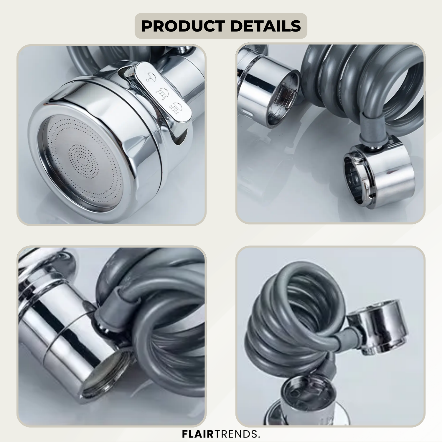 AquaFlex – More Control at the Faucet with Just One Twist!