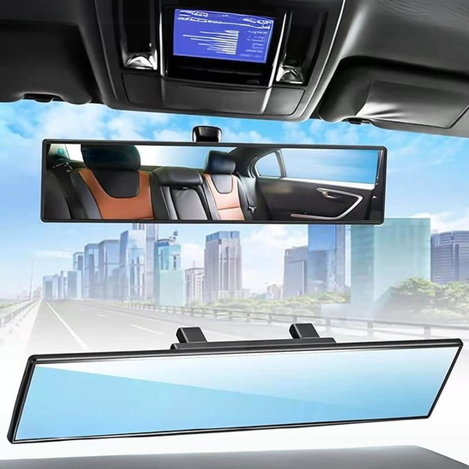 BrightMirror Pro – More Visibility. More Safety. Less Glare