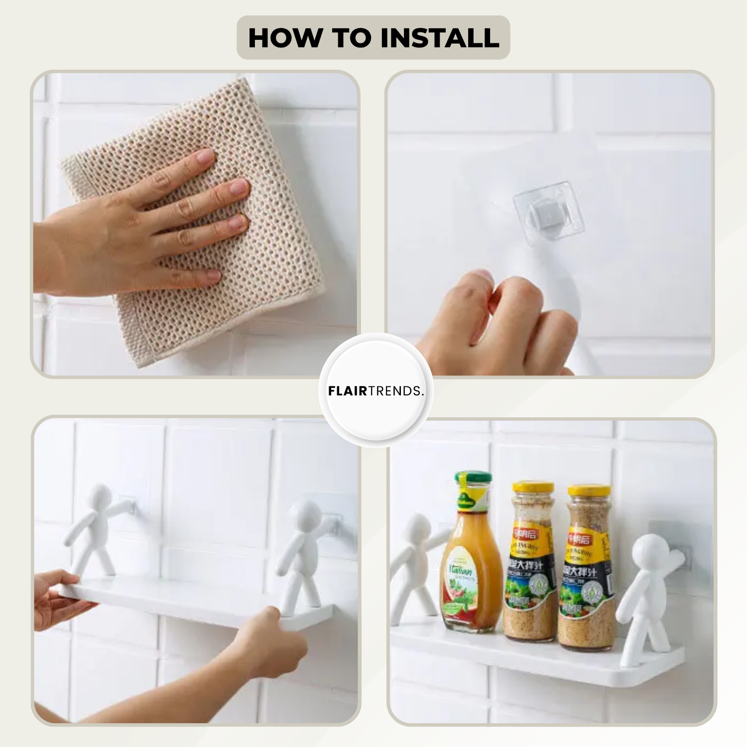 WallBuddy – Declutter Your Space with Style and Zero Tools!