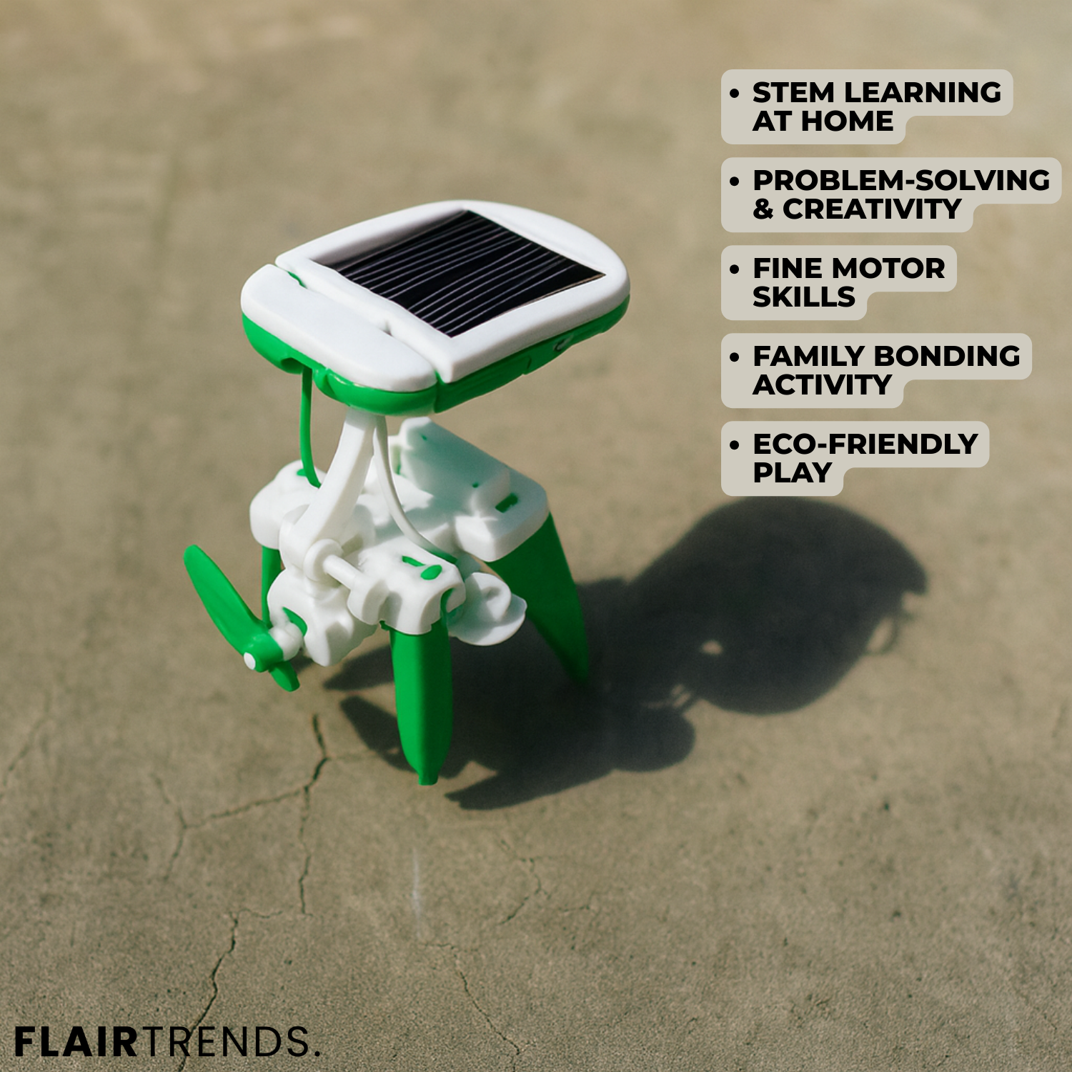 SolarBotix – 6-in-1 Solar Robot Kit for Kids