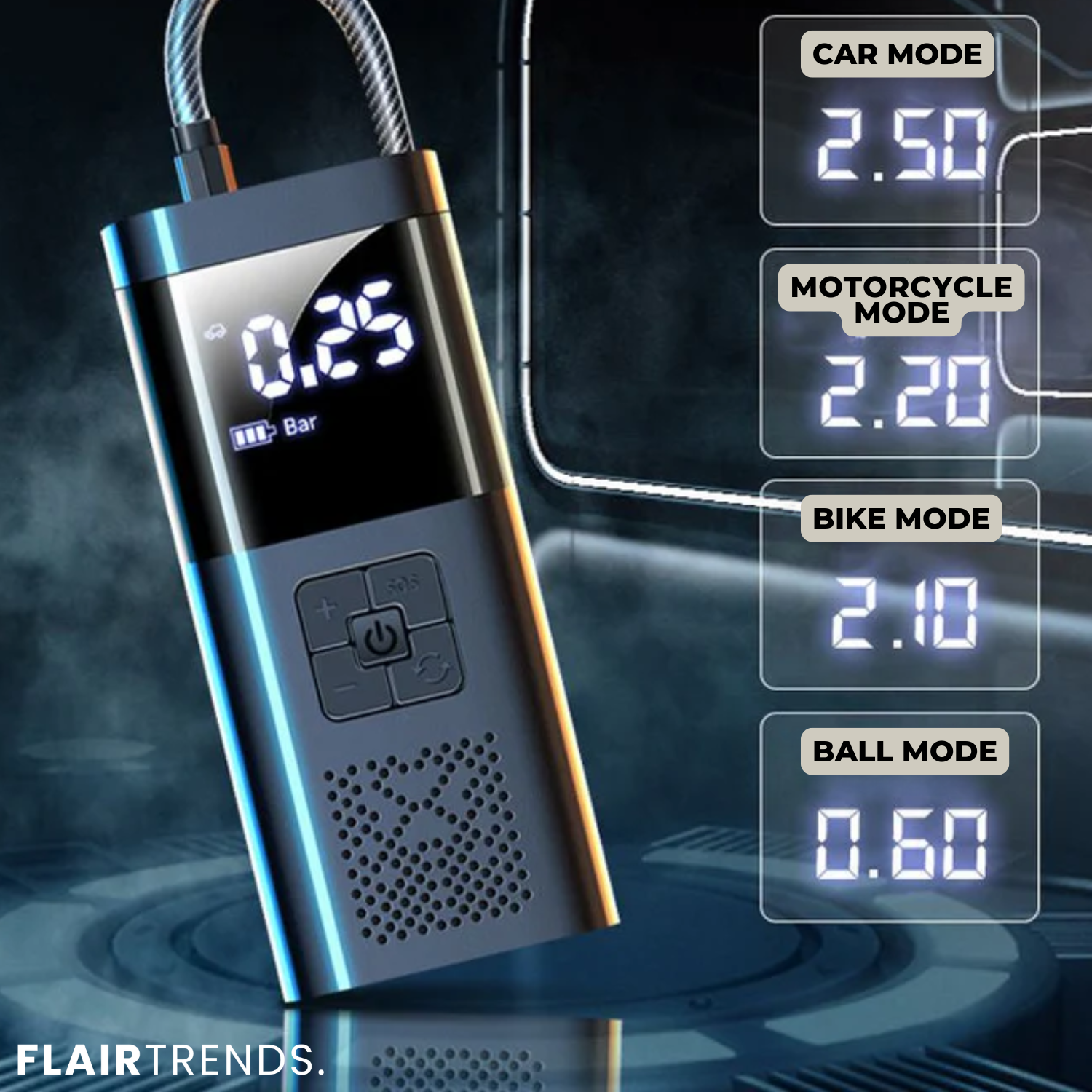 SafeDrive – Always Properly Inflated Tires in Seconds!