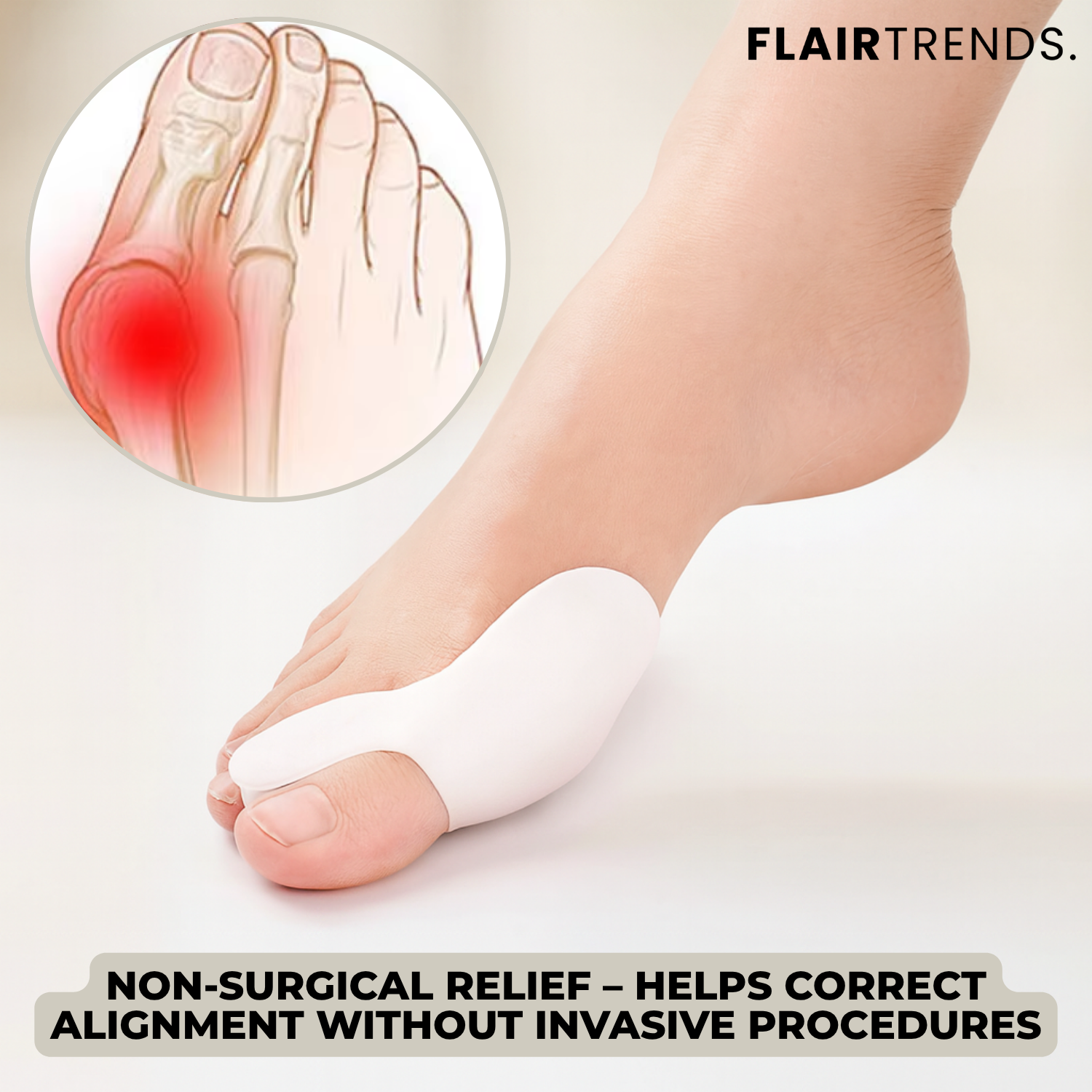 ToeGuard – Gentle Correction for Hallux Valgus!