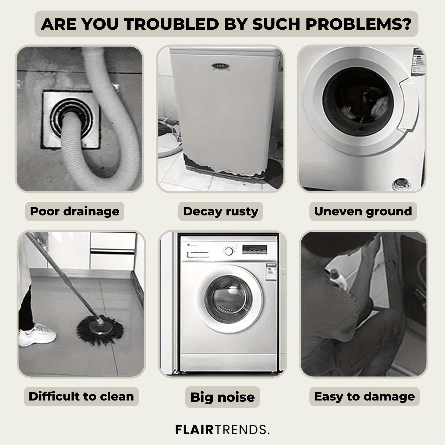 2+2 FREE | VibraFix – No More Noisy and Wobbly Washing Machines