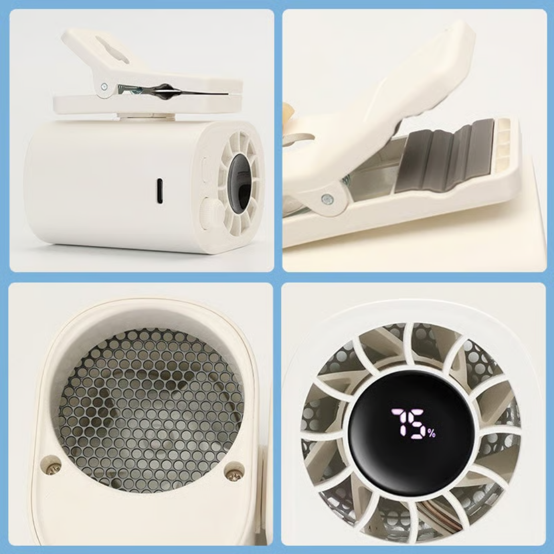 CooliClip – Stay Cool Anytime & Anywhere!!