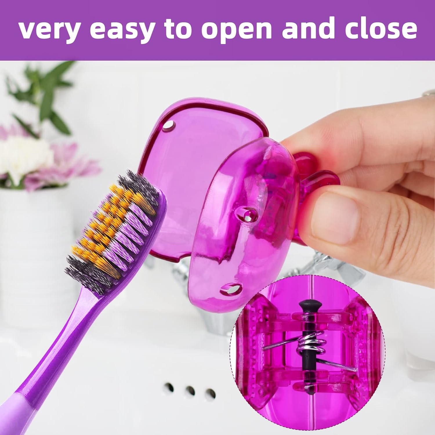 BrushBuddy – Your Toothbrush. Clean. Safe. Anywhere. (15-Pack)