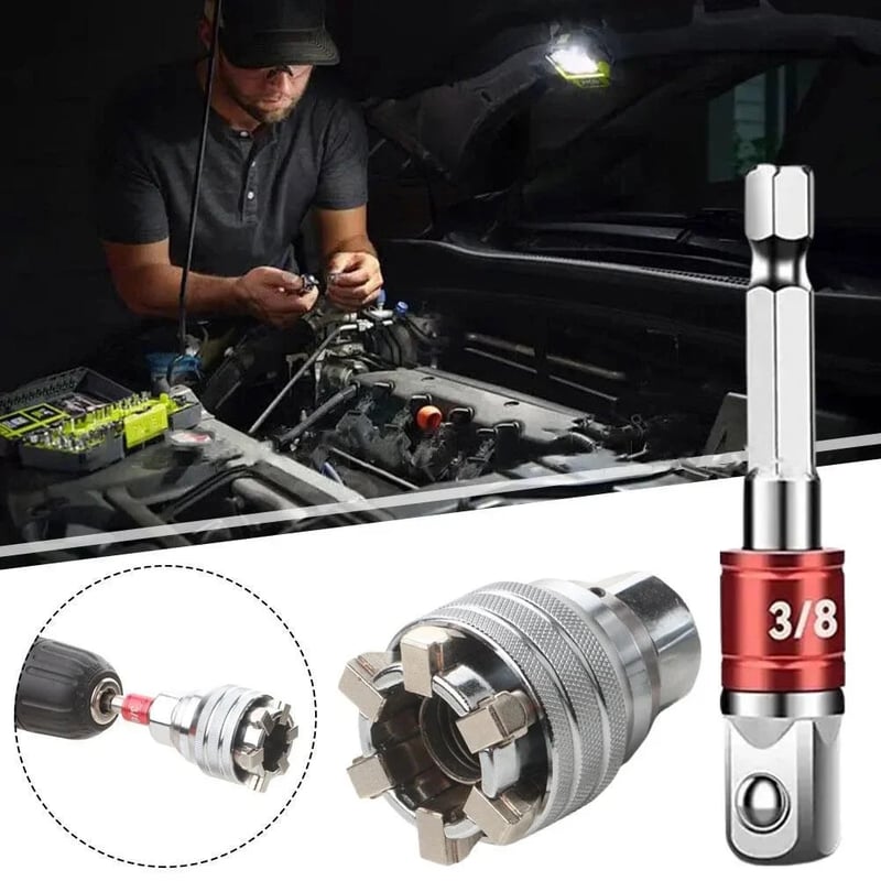 PowerFit – Adjustable Universal Sleeve for Drills