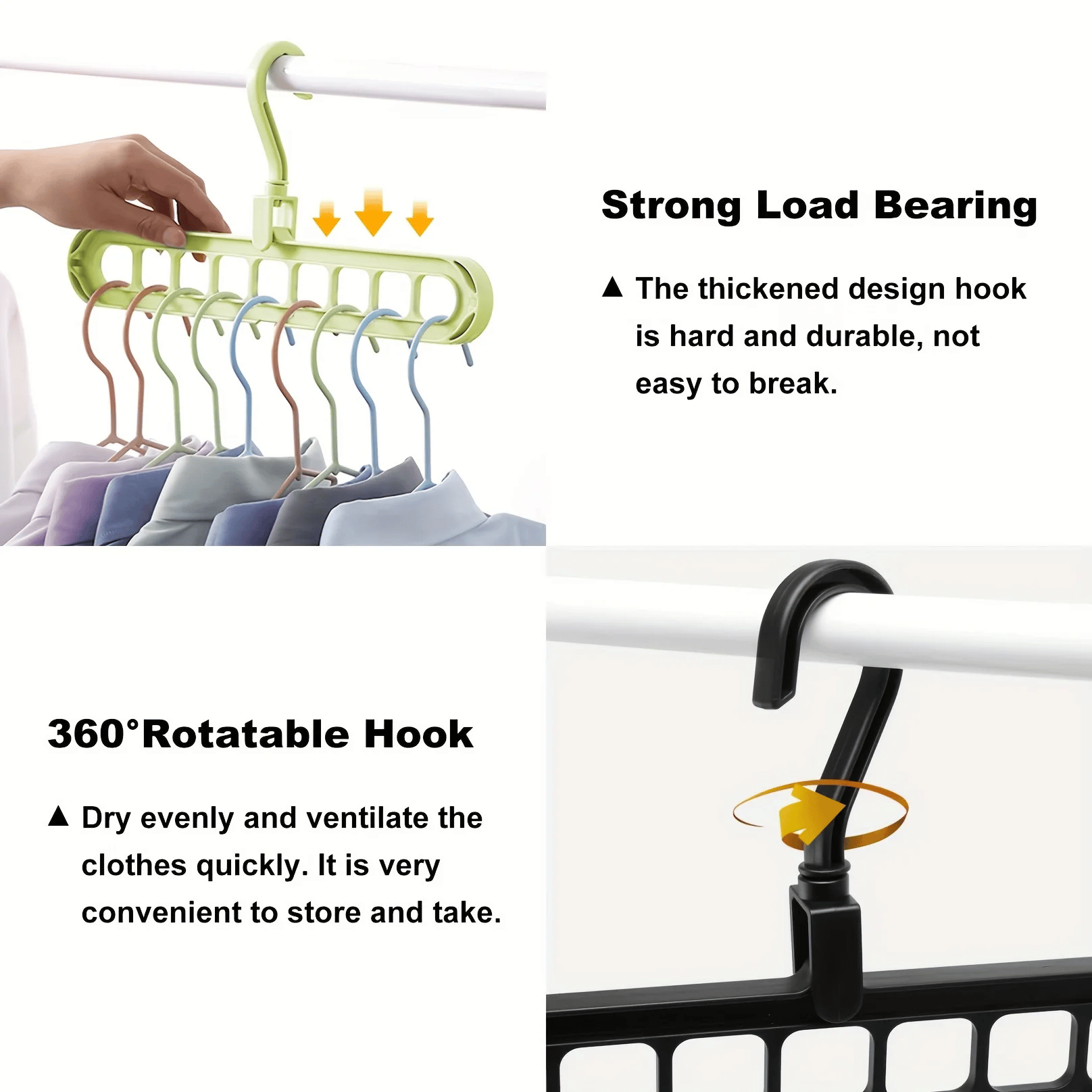 5+5 FREE | ClothFlex – Saves Space & Protects Your Clothes!