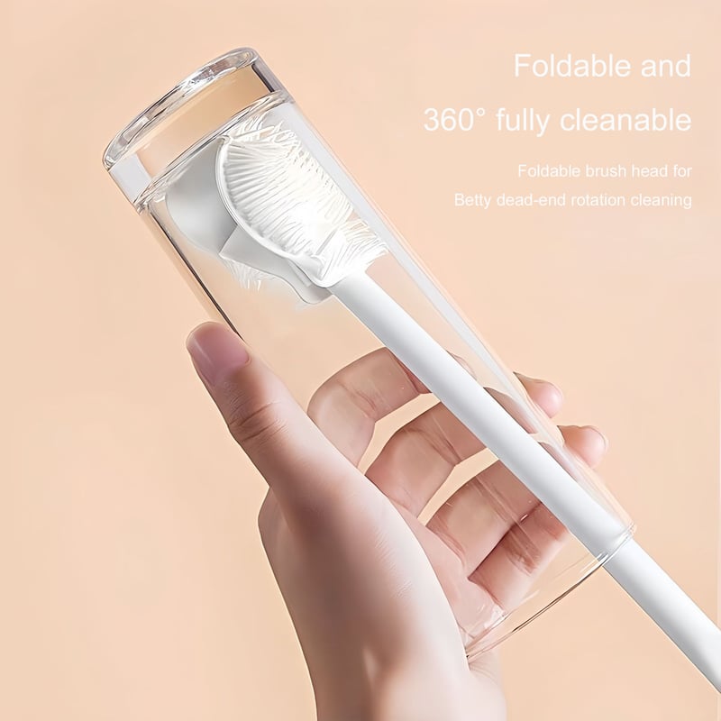 1+1 FREE | PureBrush – The Hygienic Silicone Brush for Bottles & More!