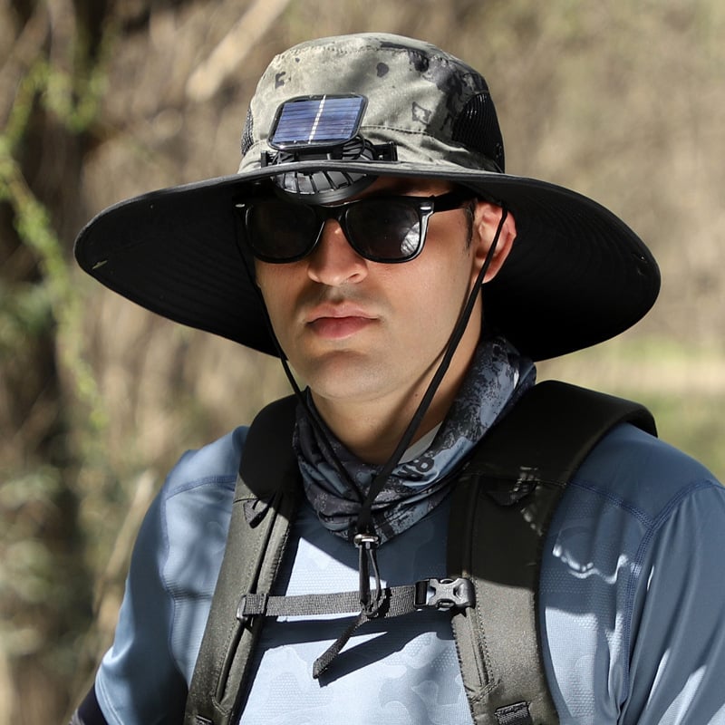 AirShade – Solar Hat with Built-in Fan