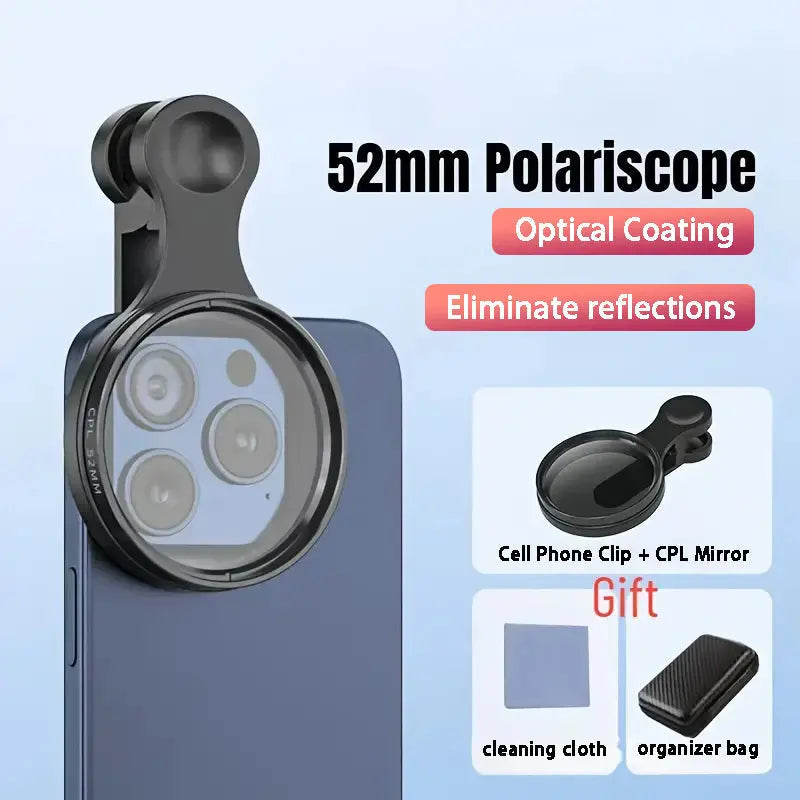 FotoBoost CPL – Sharp Smartphone Photos Without Reflections
