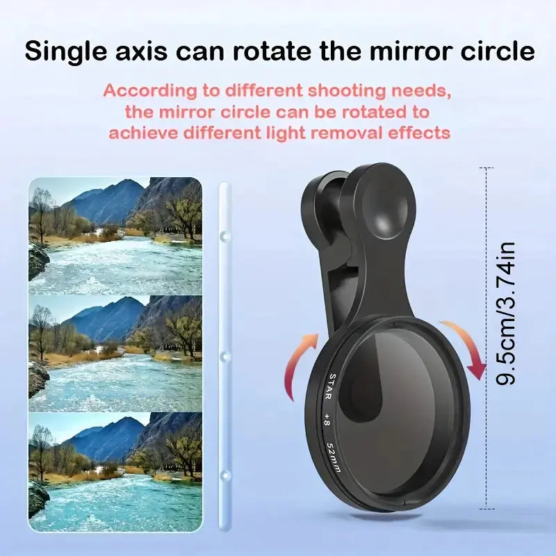 FotoBoost CPL – Sharp Smartphone Photos Without Reflections