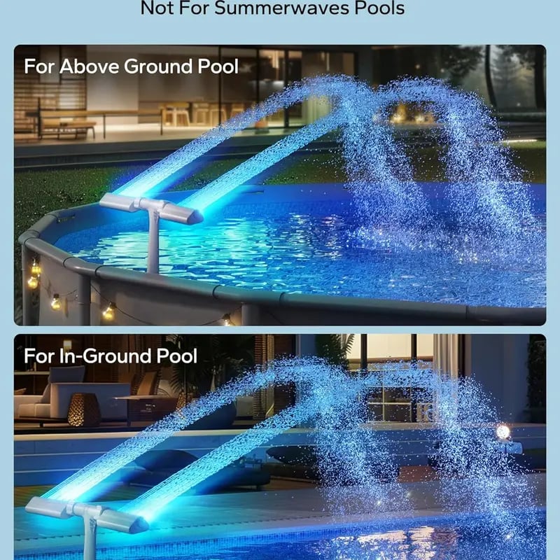 SunSpray – The luminous water arch for your summer dream