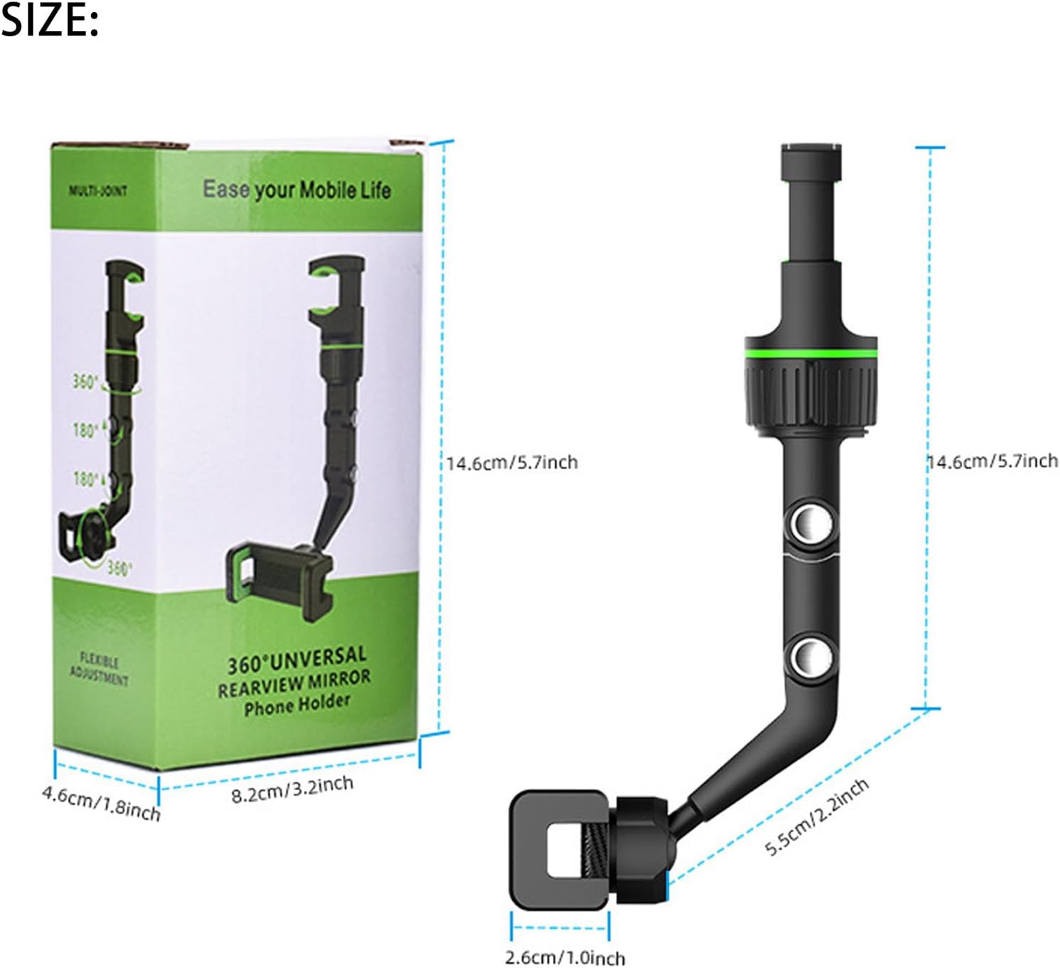 FlexiView Mount – Your Phone Always at the Perfect Viewing Angle!
