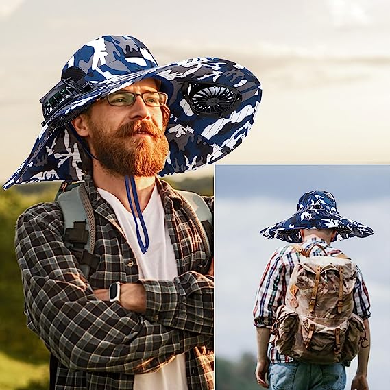 AirShade – Solar Hat with Built-in Fan