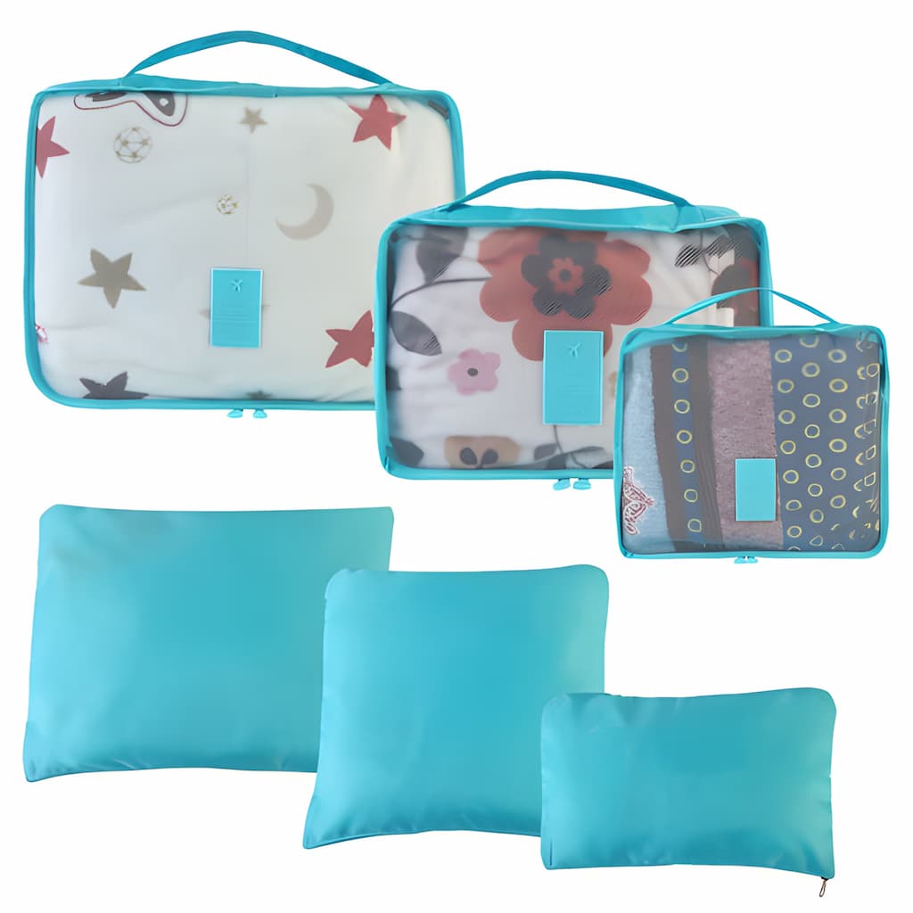 TravelOrganizer – 6-Piece Packing Cube Set