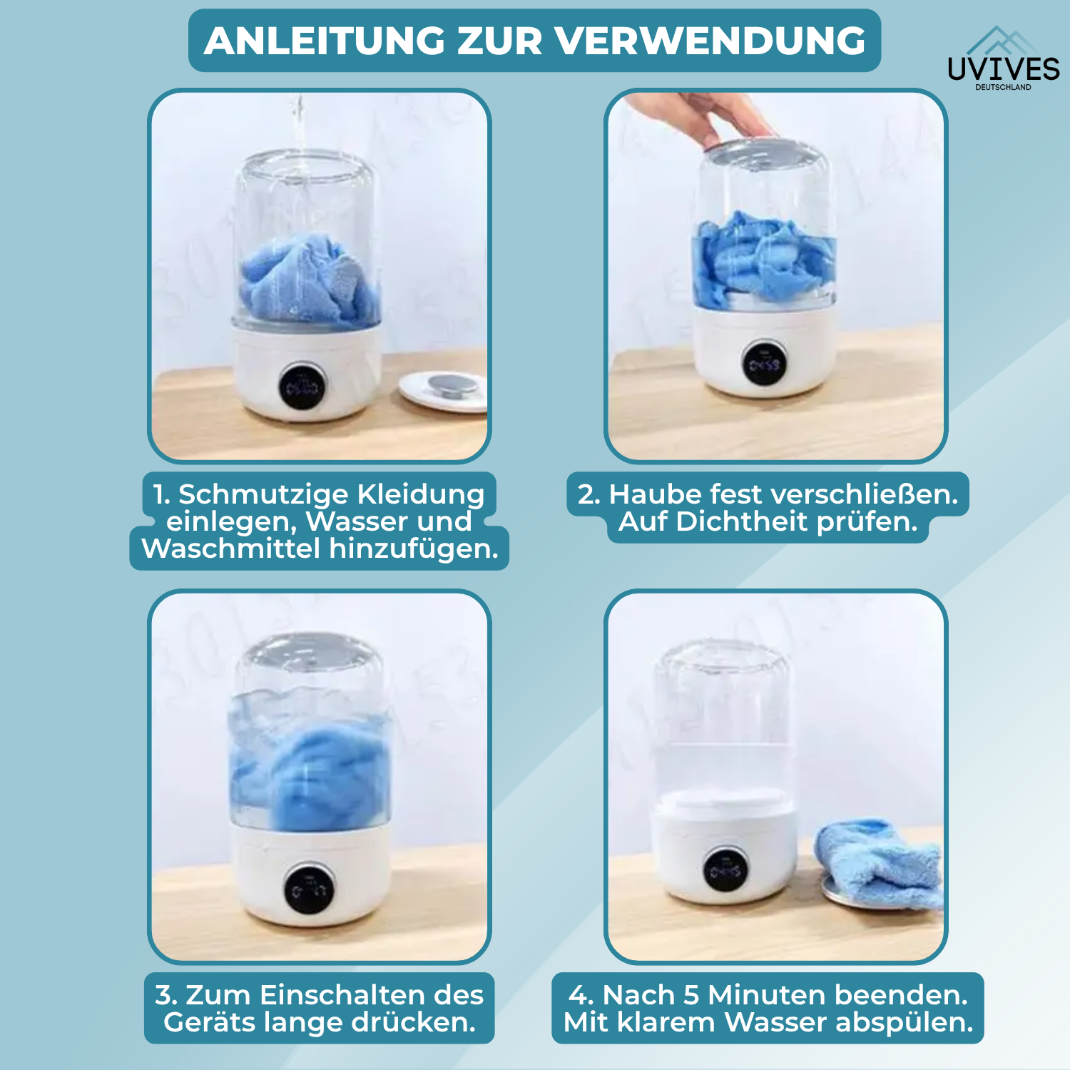 WashPod Go – Clean Laundry. Anywhere. Anytime.