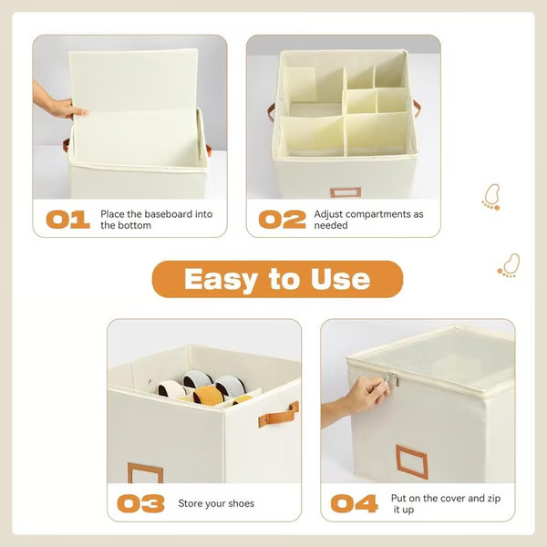 RackNest – Streamline Your Shoe Storage Effortlessly!