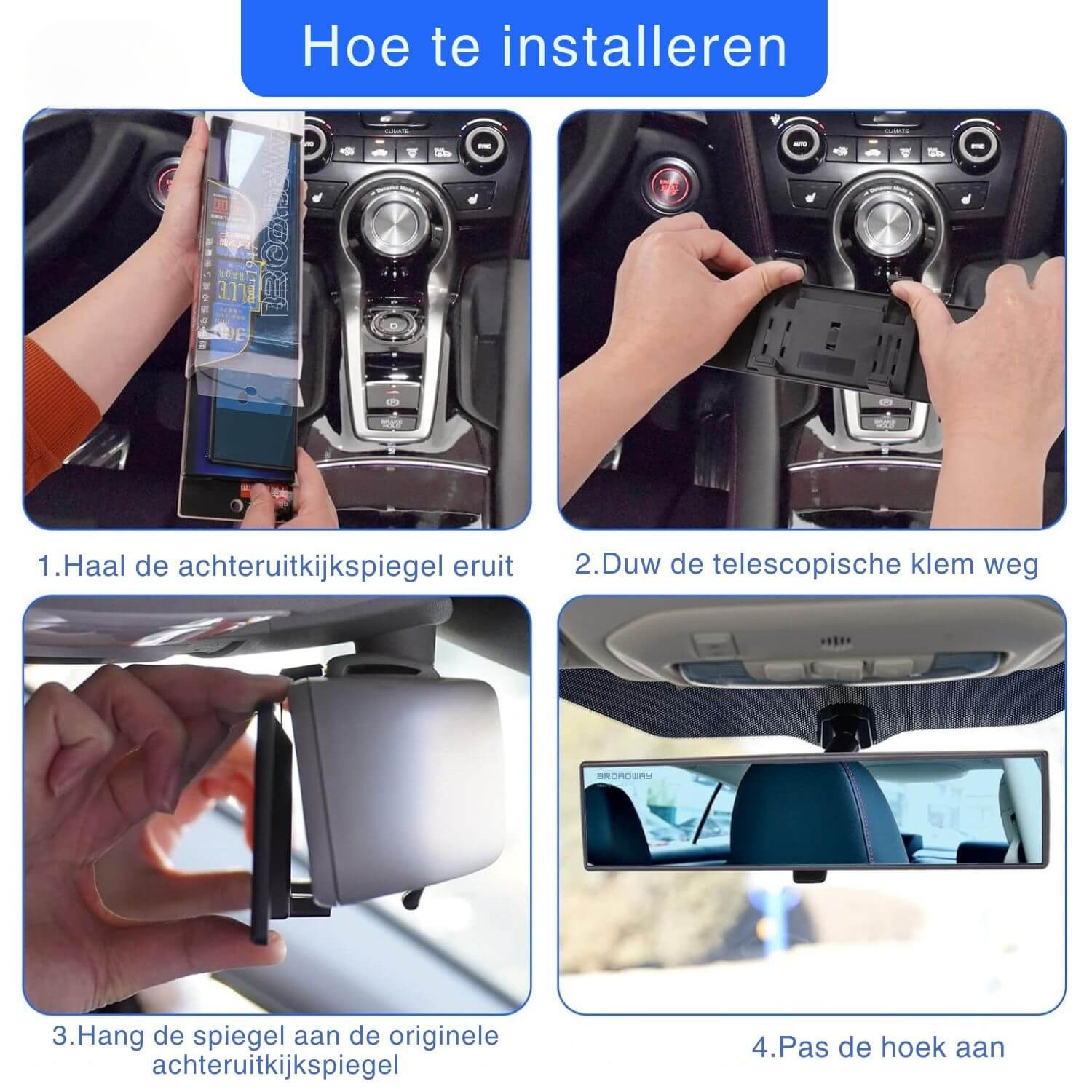 BrightMirror Pro – More Visibility. More Safety. Less Glare
