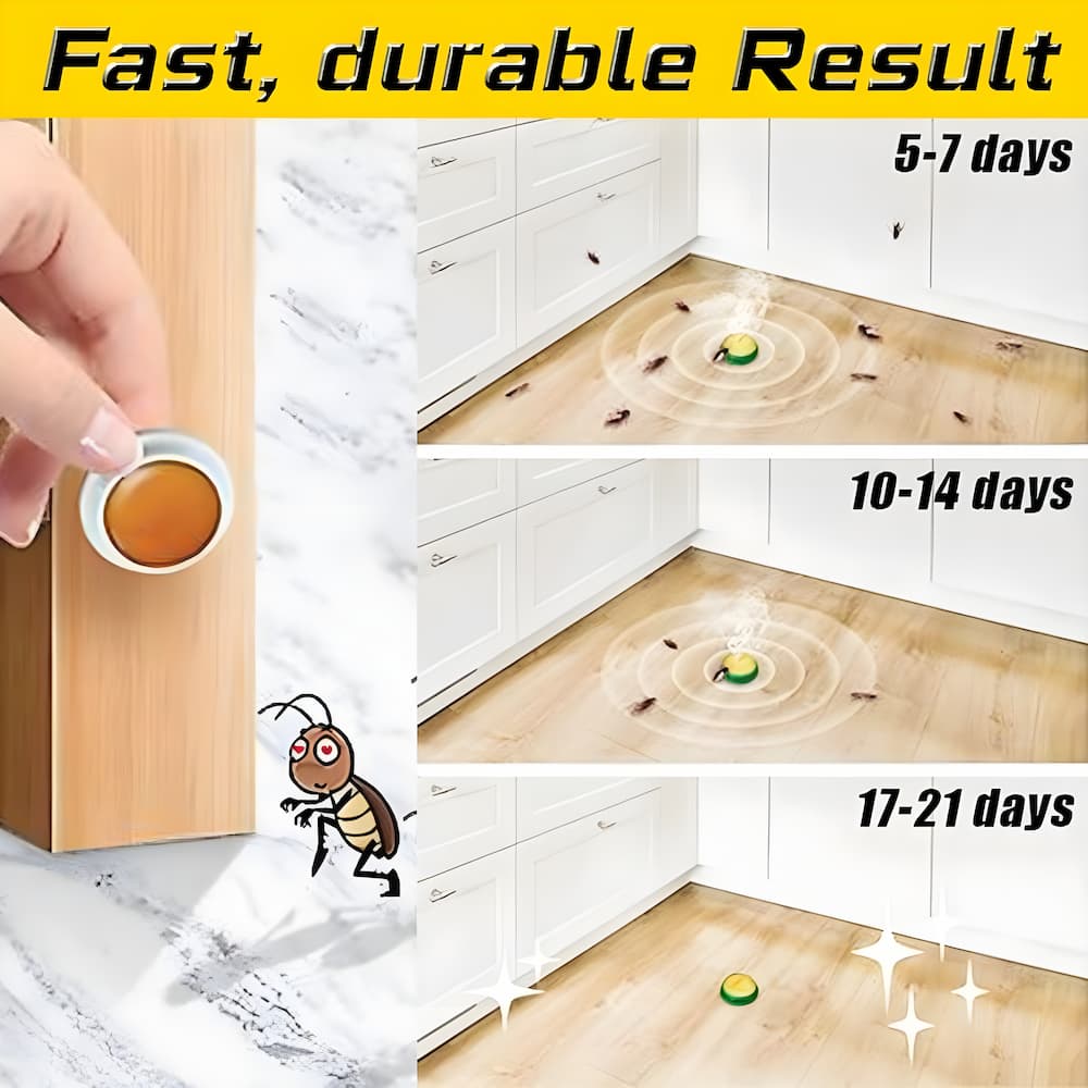 4+4 FREE | RoachShield – Your Chemical-Free Solution Against Cockroaches
