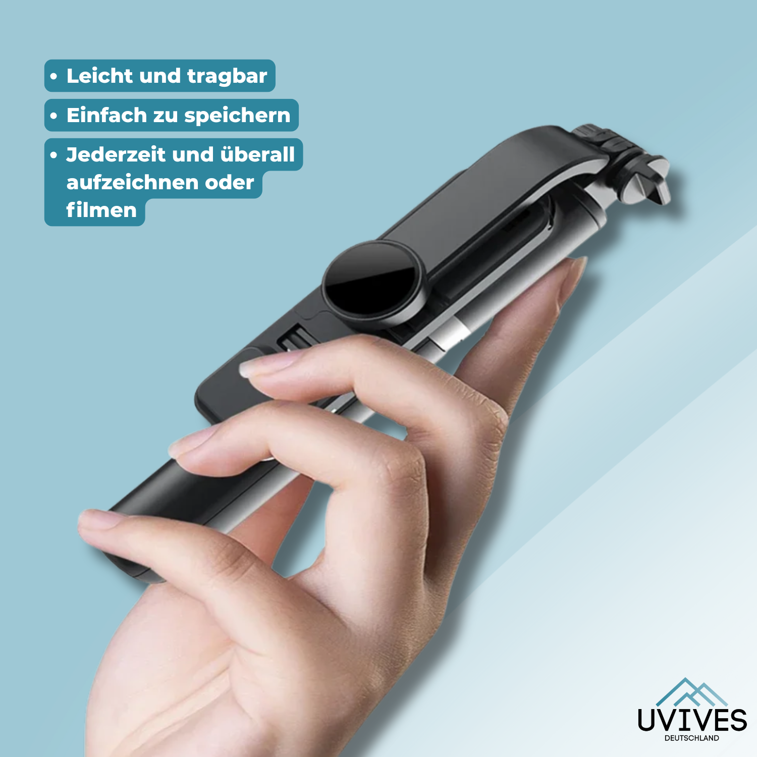 SnapPro – Your 6-in-1 Bluetooth Selfie Stick for Perfect Shots