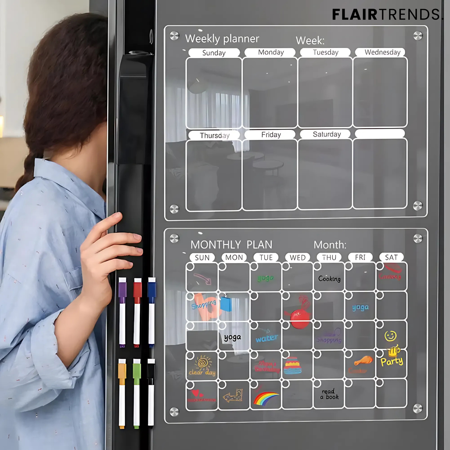 ClearPlan – No More Sticky Notes or Fridge Clutter!