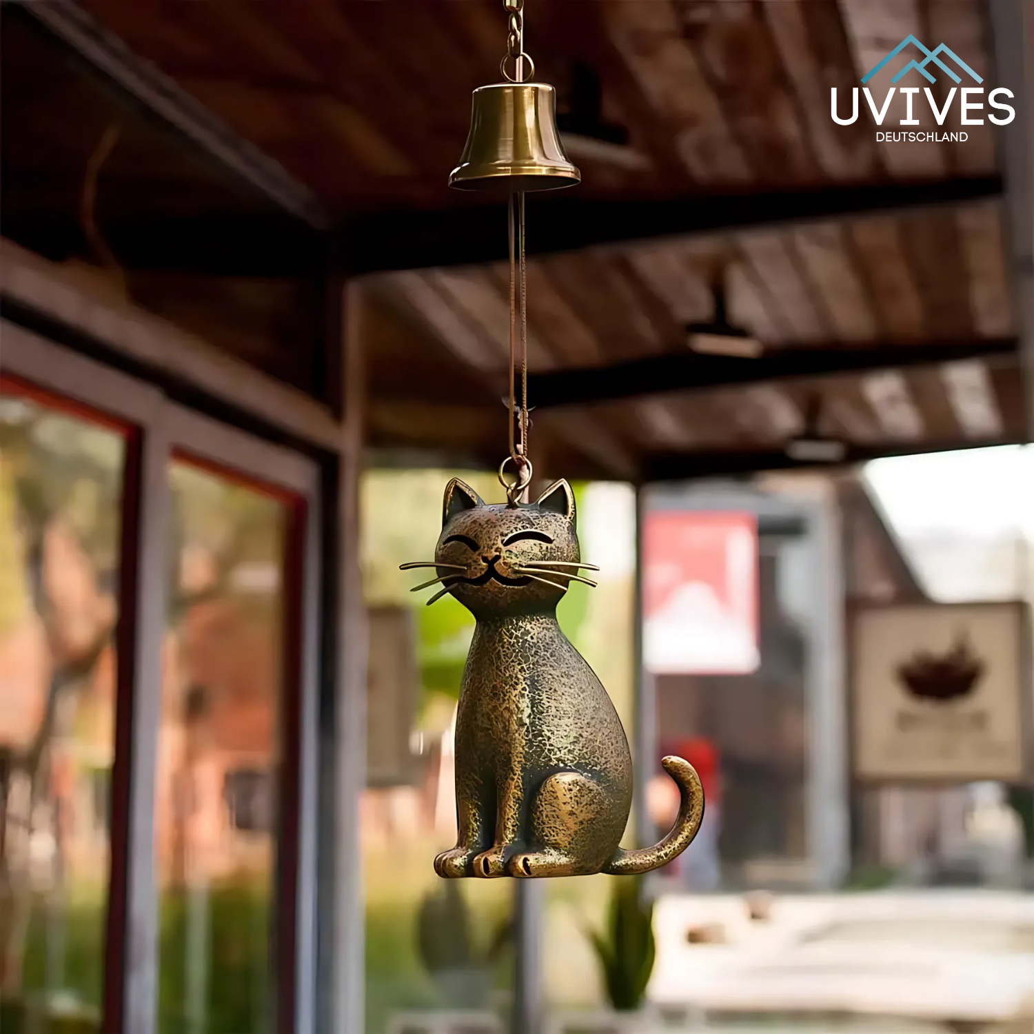 WhispiCat – Handmade Wind Chime for Cat Lovers!