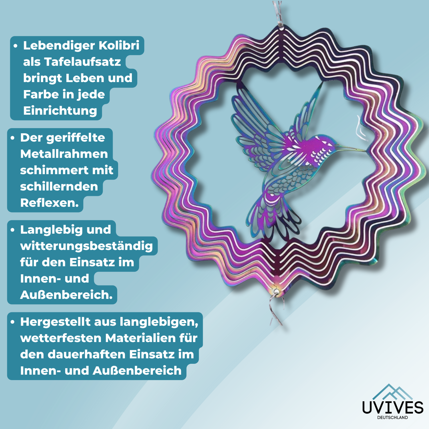 HummingSpin – Bring Movement to Your Garden!