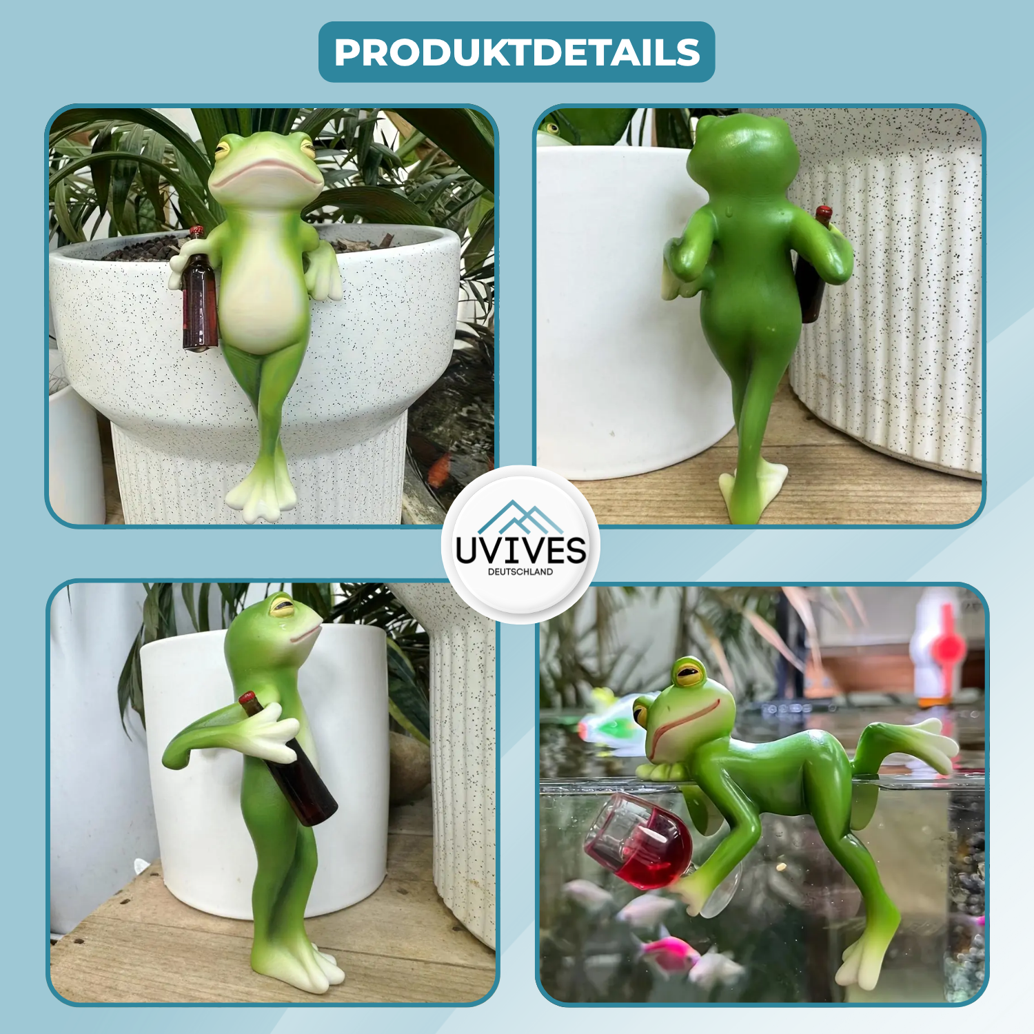 FrogWhimsy – The playful decoration for pots & gardens