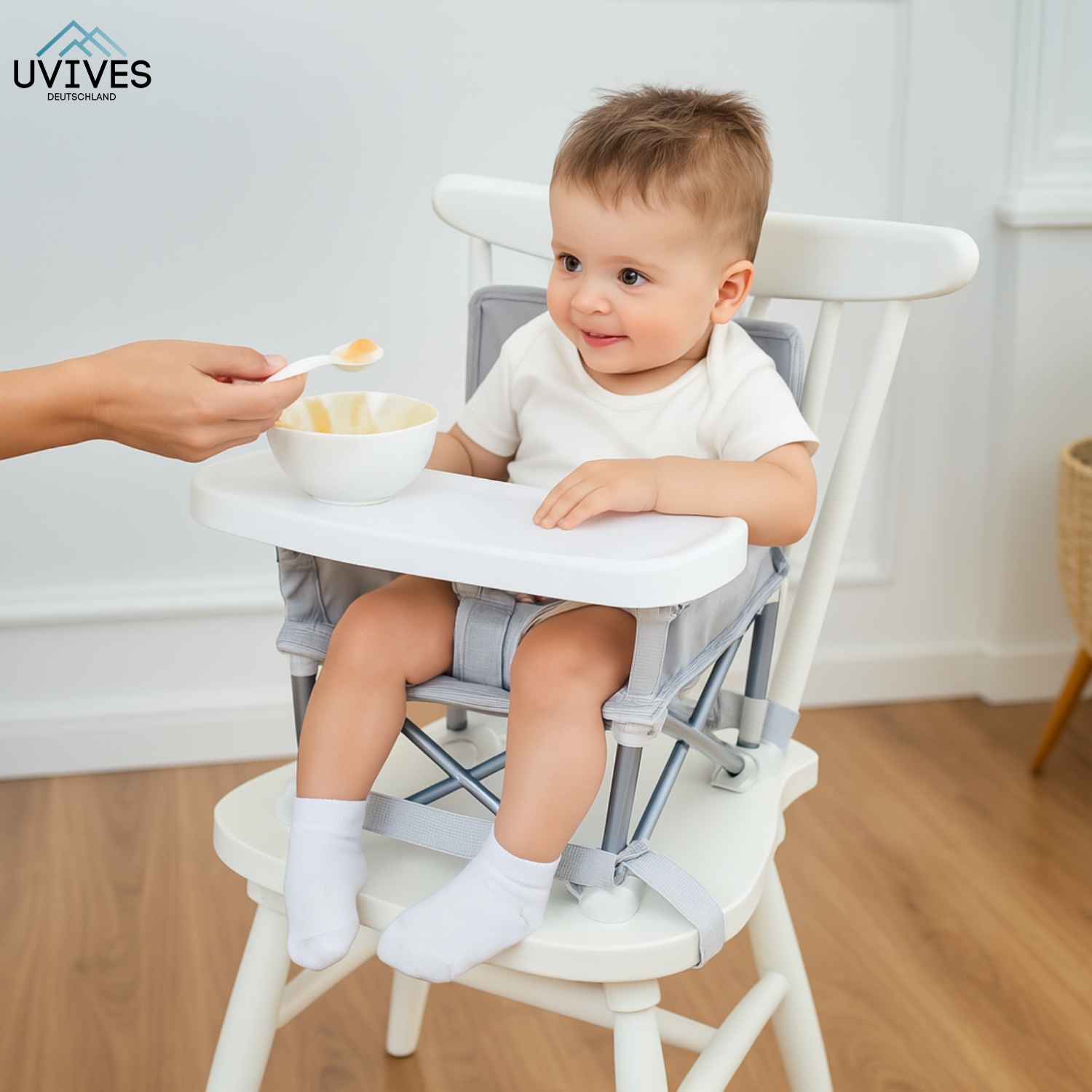 HuggleSeat - Portable High Chair for Kids at Home & On-the-Go