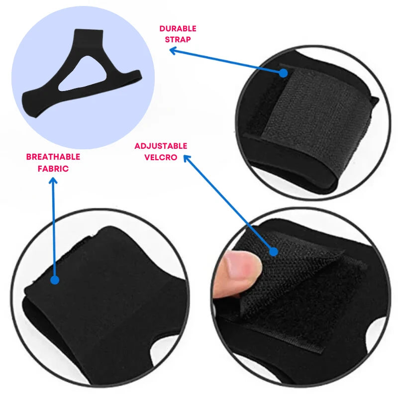 SilentFit – The Comfortable Chin Strap for Peaceful Nights