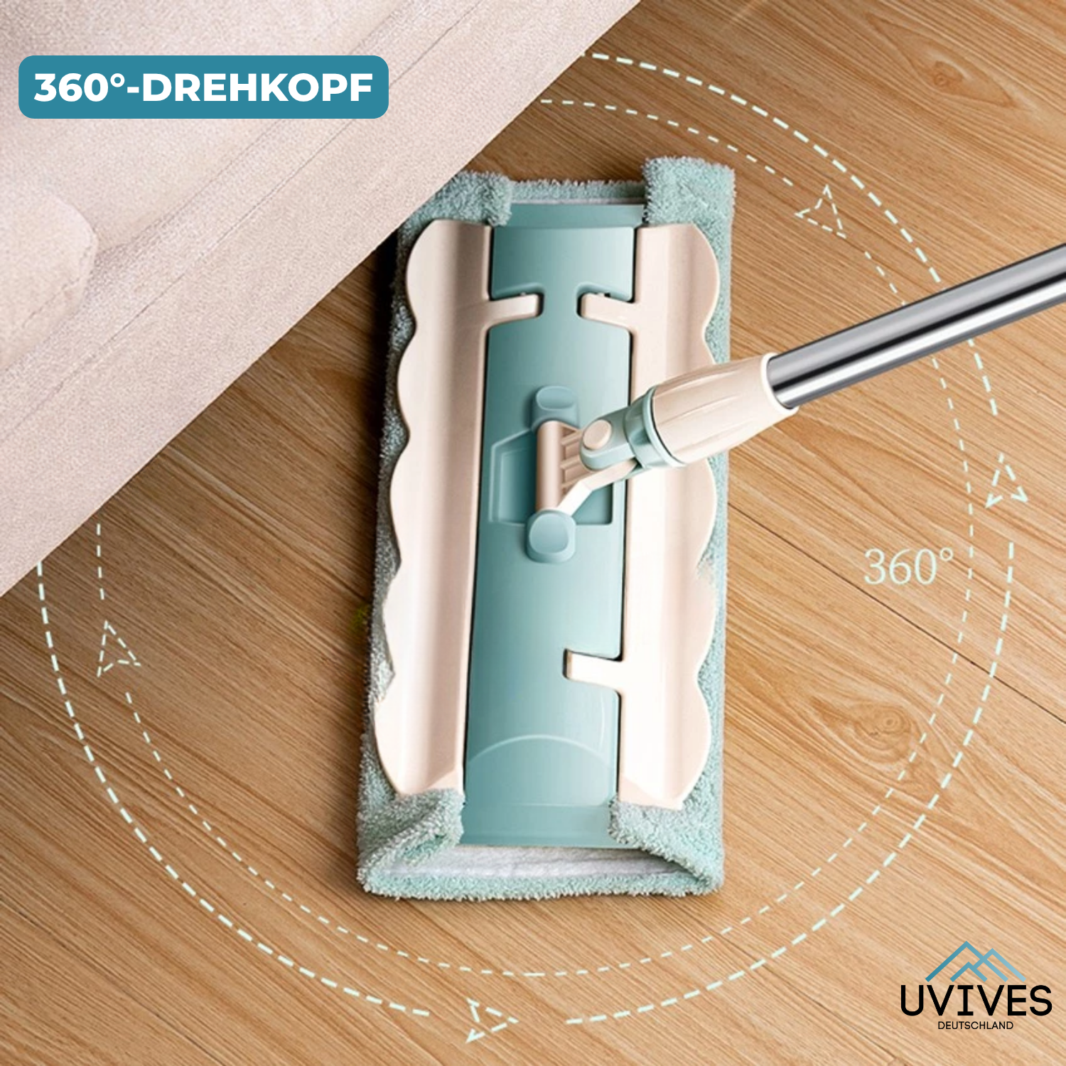 MopPro – The practical flat mop for spotlessly clean floors