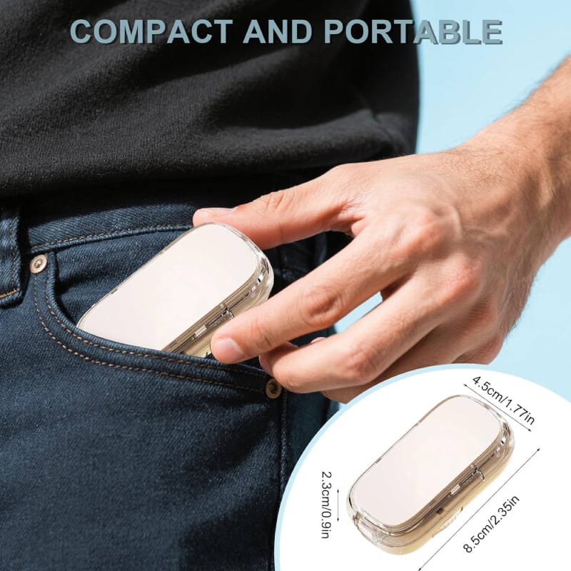 BladeVault – Clean, Safe Pill Splitting Made Simple!