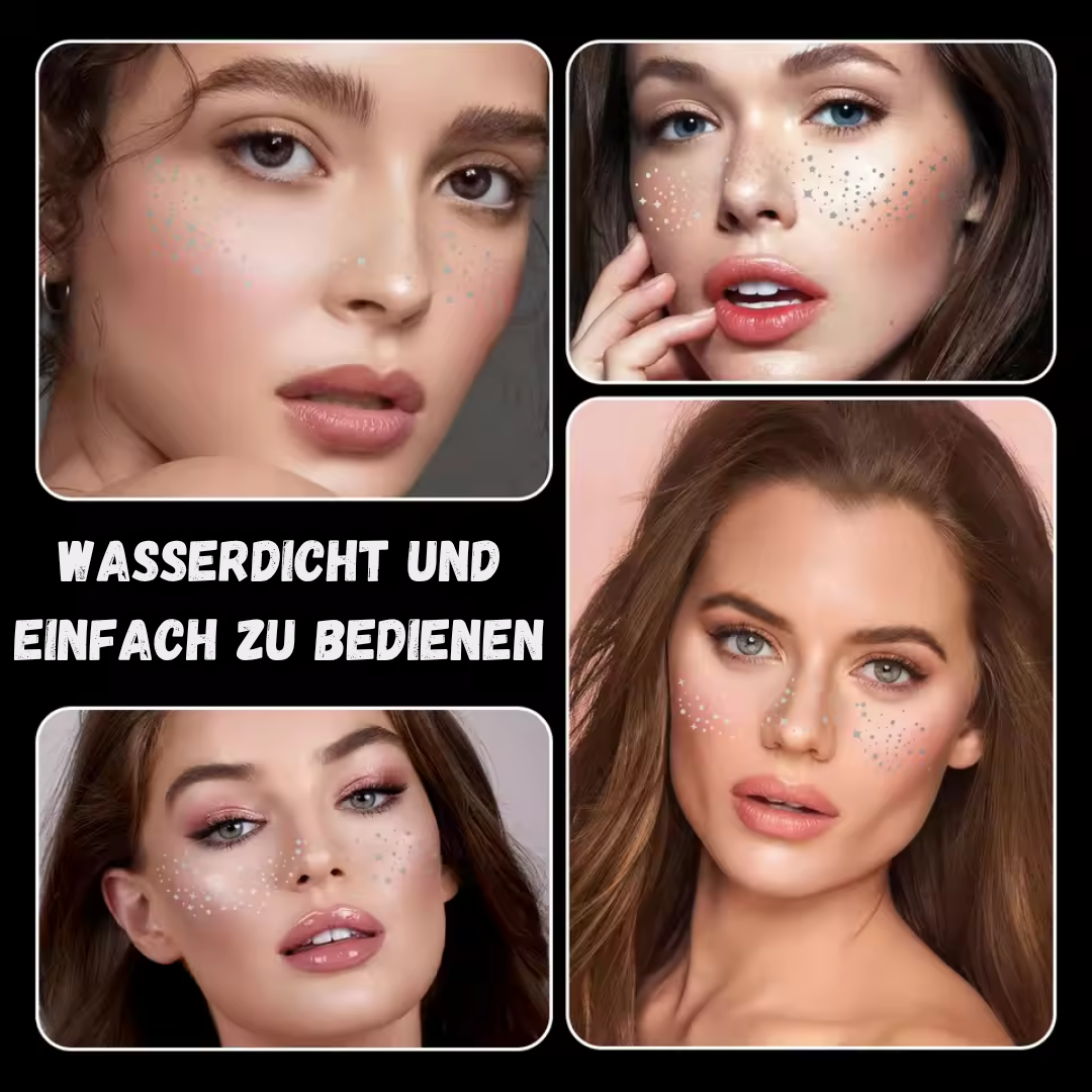ConclusionGlam – Sparkling freckles that last all day!